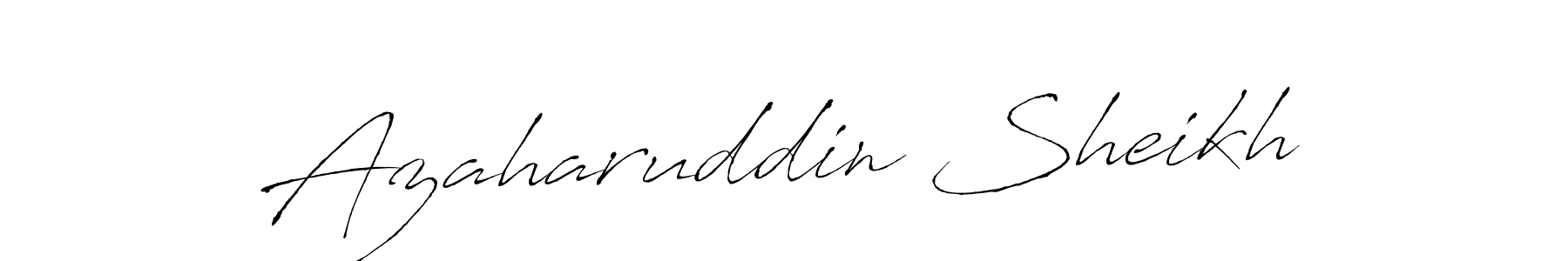 if you are searching for the best signature style for your name Azaharuddin Sheikh. so please give up your signature search. here we have designed multiple signature styles  using Antro_Vectra. Azaharuddin Sheikh signature style 6 images and pictures png