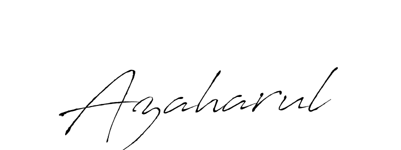 How to make Azaharul signature? Antro_Vectra is a professional autograph style. Create handwritten signature for Azaharul name. Azaharul signature style 6 images and pictures png