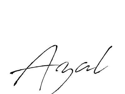 Make a beautiful signature design for name Azal. With this signature (Antro_Vectra) style, you can create a handwritten signature for free. Azal signature style 6 images and pictures png