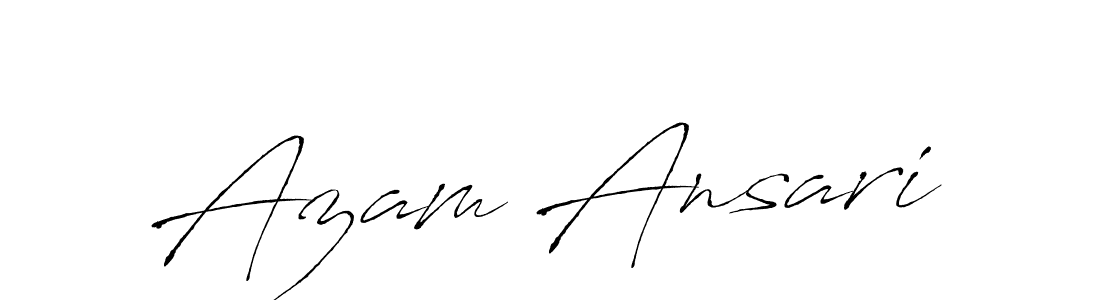 if you are searching for the best signature style for your name Azam Ansari. so please give up your signature search. here we have designed multiple signature styles  using Antro_Vectra. Azam Ansari signature style 6 images and pictures png