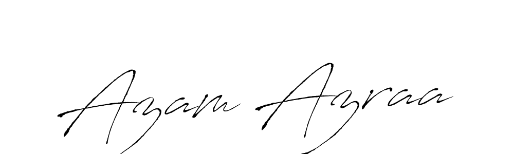 How to make Azam Azraa signature? Antro_Vectra is a professional autograph style. Create handwritten signature for Azam Azraa name. Azam Azraa signature style 6 images and pictures png