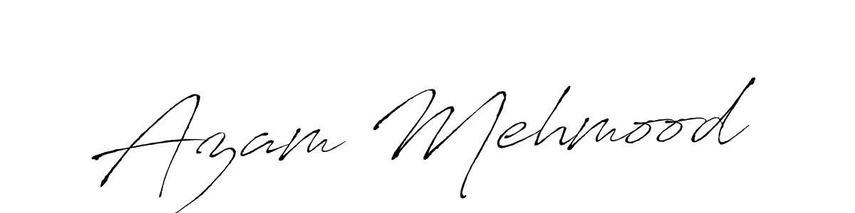 Also You can easily find your signature by using the search form. We will create Azam Mehmood name handwritten signature images for you free of cost using Antro_Vectra sign style. Azam Mehmood signature style 6 images and pictures png