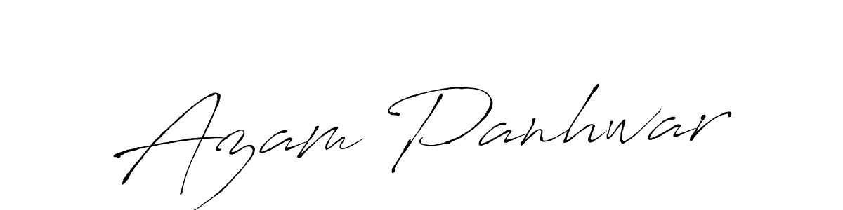 How to make Azam Panhwar signature? Antro_Vectra is a professional autograph style. Create handwritten signature for Azam Panhwar name. Azam Panhwar signature style 6 images and pictures png