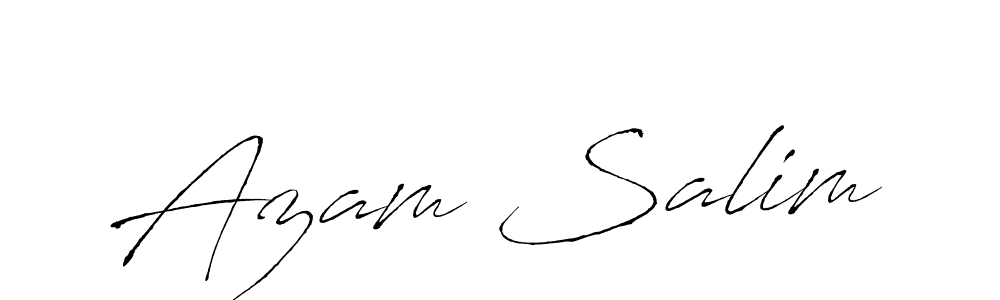 The best way (Antro_Vectra) to make a short signature is to pick only two or three words in your name. The name Azam Salim include a total of six letters. For converting this name. Azam Salim signature style 6 images and pictures png