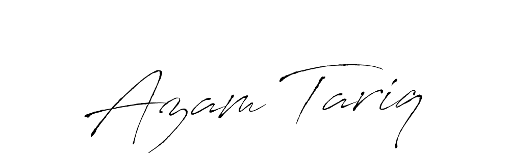 Azam Tariq stylish signature style. Best Handwritten Sign (Antro_Vectra) for my name. Handwritten Signature Collection Ideas for my name Azam Tariq. Azam Tariq signature style 6 images and pictures png