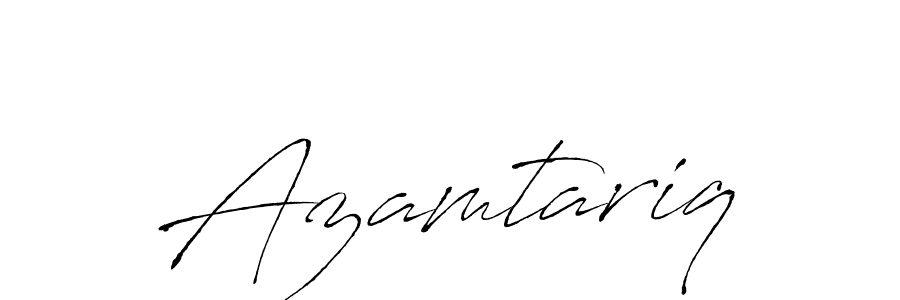 How to make Azamtariq signature? Antro_Vectra is a professional autograph style. Create handwritten signature for Azamtariq name. Azamtariq signature style 6 images and pictures png