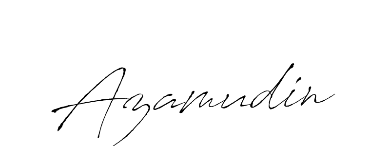 How to make Azamudin signature? Antro_Vectra is a professional autograph style. Create handwritten signature for Azamudin name. Azamudin signature style 6 images and pictures png