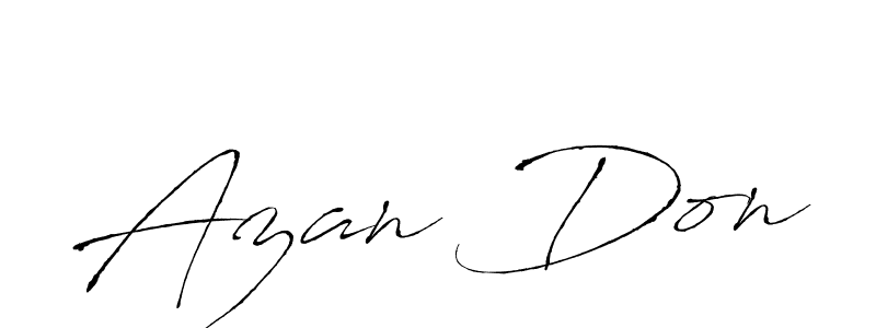 Check out images of Autograph of Azan Don name. Actor Azan Don Signature Style. Antro_Vectra is a professional sign style online. Azan Don signature style 6 images and pictures png