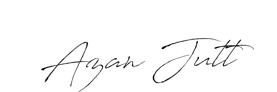 Make a beautiful signature design for name Azan Jutt. Use this online signature maker to create a handwritten signature for free. Azan Jutt signature style 6 images and pictures png