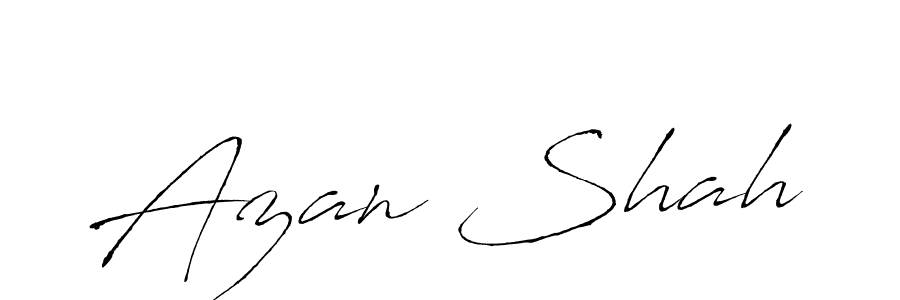 You should practise on your own different ways (Antro_Vectra) to write your name (Azan Shah) in signature. don't let someone else do it for you. Azan Shah signature style 6 images and pictures png