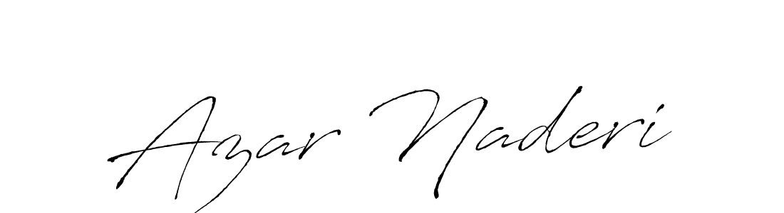 Make a beautiful signature design for name Azar Naderi. Use this online signature maker to create a handwritten signature for free. Azar Naderi signature style 6 images and pictures png