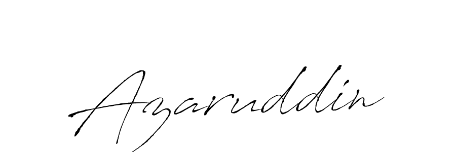 Use a signature maker to create a handwritten signature online. With this signature software, you can design (Antro_Vectra) your own signature for name Azaruddin. Azaruddin signature style 6 images and pictures png