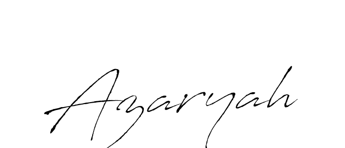 The best way (Antro_Vectra) to make a short signature is to pick only two or three words in your name. The name Azaryah include a total of six letters. For converting this name. Azaryah signature style 6 images and pictures png