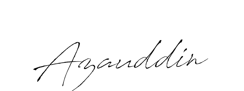 The best way (Antro_Vectra) to make a short signature is to pick only two or three words in your name. The name Azauddin include a total of six letters. For converting this name. Azauddin signature style 6 images and pictures png