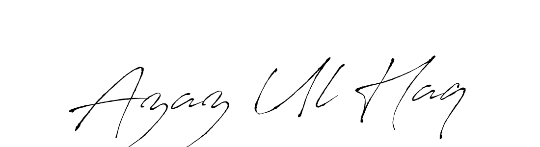 if you are searching for the best signature style for your name Azaz Ul Haq. so please give up your signature search. here we have designed multiple signature styles  using Antro_Vectra. Azaz Ul Haq signature style 6 images and pictures png