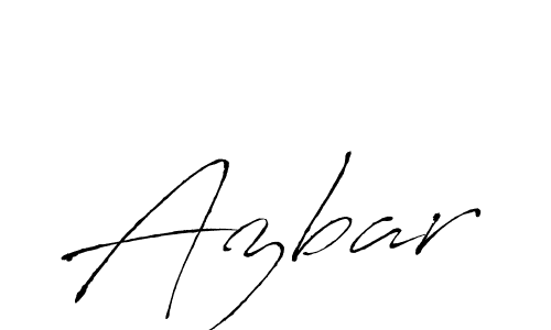 Design your own signature with our free online signature maker. With this signature software, you can create a handwritten (Antro_Vectra) signature for name Azbar. Azbar signature style 6 images and pictures png