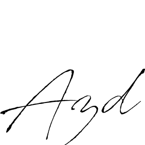 Make a beautiful signature design for name Azd. Use this online signature maker to create a handwritten signature for free. Azd signature style 6 images and pictures png