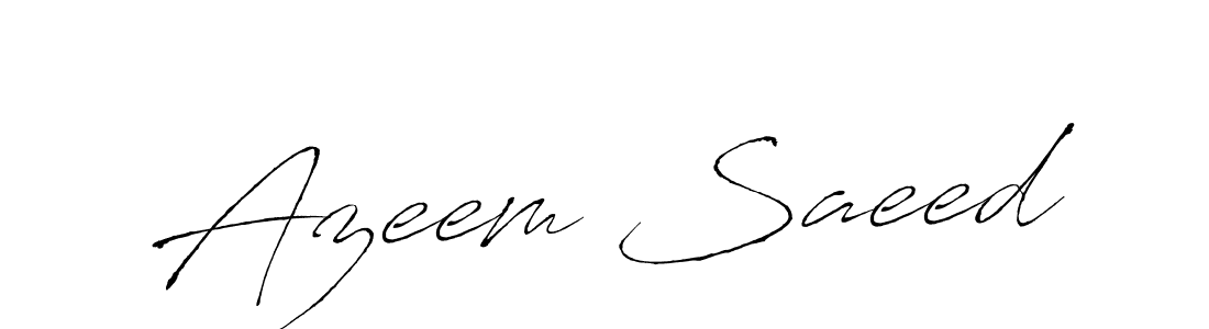 Best and Professional Signature Style for Azeem Saeed. Antro_Vectra Best Signature Style Collection. Azeem Saeed signature style 6 images and pictures png