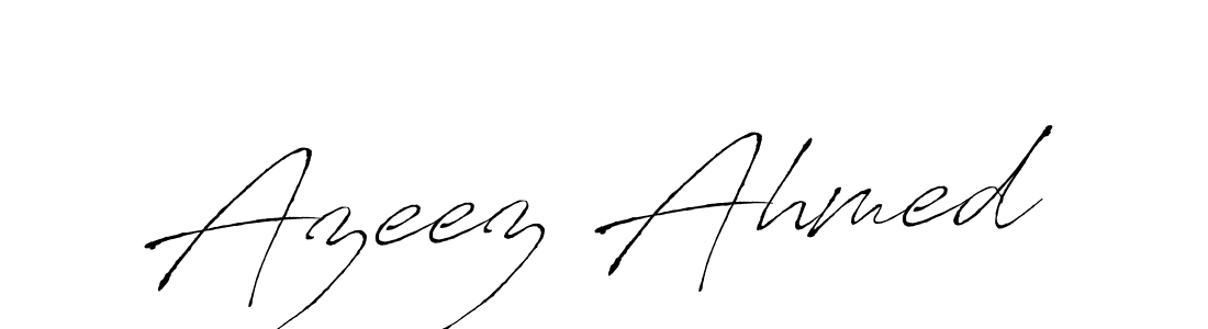 Also we have Azeez Ahmed name is the best signature style. Create professional handwritten signature collection using Antro_Vectra autograph style. Azeez Ahmed signature style 6 images and pictures png