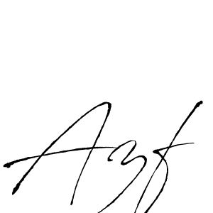 How to make Azf signature? Antro_Vectra is a professional autograph style. Create handwritten signature for Azf name. Azf signature style 6 images and pictures png