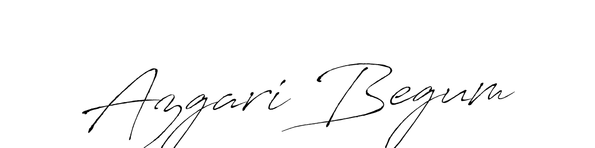 Also You can easily find your signature by using the search form. We will create Azgari Begum name handwritten signature images for you free of cost using Antro_Vectra sign style. Azgari Begum signature style 6 images and pictures png