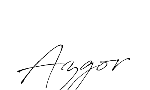 Make a beautiful signature design for name Azgor. With this signature (Antro_Vectra) style, you can create a handwritten signature for free. Azgor signature style 6 images and pictures png