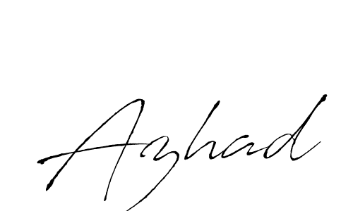 Create a beautiful signature design for name Azhad. With this signature (Antro_Vectra) fonts, you can make a handwritten signature for free. Azhad signature style 6 images and pictures png