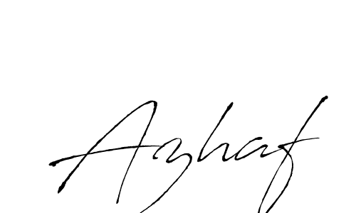 Also we have Azhaf name is the best signature style. Create professional handwritten signature collection using Antro_Vectra autograph style. Azhaf signature style 6 images and pictures png