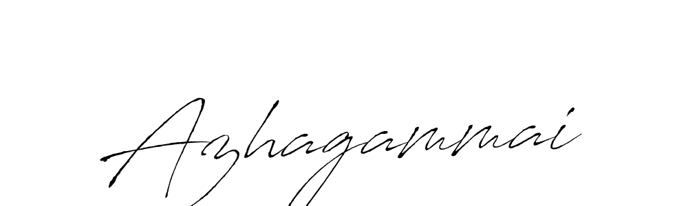 Design your own signature with our free online signature maker. With this signature software, you can create a handwritten (Antro_Vectra) signature for name Azhagammai. Azhagammai signature style 6 images and pictures png