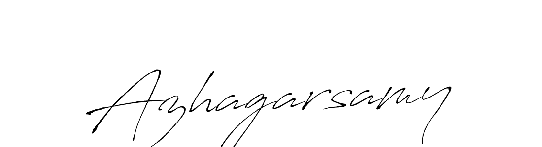 The best way (Antro_Vectra) to make a short signature is to pick only two or three words in your name. The name Azhagarsamy include a total of six letters. For converting this name. Azhagarsamy signature style 6 images and pictures png