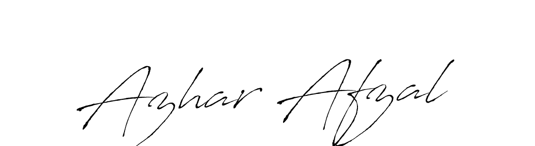 Azhar Afzal stylish signature style. Best Handwritten Sign (Antro_Vectra) for my name. Handwritten Signature Collection Ideas for my name Azhar Afzal. Azhar Afzal signature style 6 images and pictures png