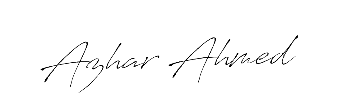 It looks lik you need a new signature style for name Azhar Ahmed. Design unique handwritten (Antro_Vectra) signature with our free signature maker in just a few clicks. Azhar Ahmed signature style 6 images and pictures png