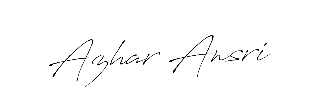 Here are the top 10 professional signature styles for the name Azhar Ansri. These are the best autograph styles you can use for your name. Azhar Ansri signature style 6 images and pictures png
