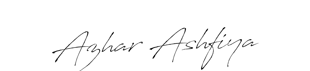 Similarly Antro_Vectra is the best handwritten signature design. Signature creator online .You can use it as an online autograph creator for name Azhar Ashfiya. Azhar Ashfiya signature style 6 images and pictures png