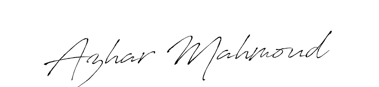 Once you've used our free online signature maker to create your best signature Antro_Vectra style, it's time to enjoy all of the benefits that Azhar Mahmoud name signing documents. Azhar Mahmoud signature style 6 images and pictures png