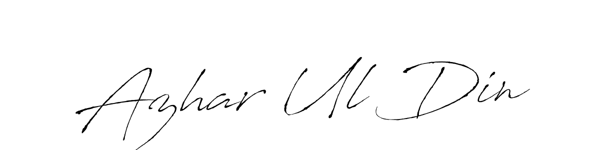 Here are the top 10 professional signature styles for the name Azhar Ul Din. These are the best autograph styles you can use for your name. Azhar Ul Din signature style 6 images and pictures png