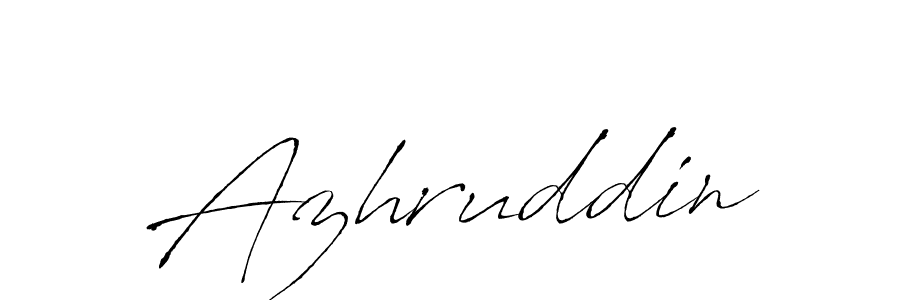 Use a signature maker to create a handwritten signature online. With this signature software, you can design (Antro_Vectra) your own signature for name Azhruddin. Azhruddin signature style 6 images and pictures png