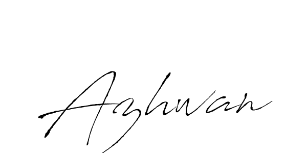 Also we have Azhwan name is the best signature style. Create professional handwritten signature collection using Antro_Vectra autograph style. Azhwan signature style 6 images and pictures png