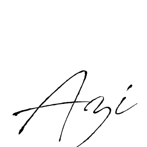 Azi stylish signature style. Best Handwritten Sign (Antro_Vectra) for my name. Handwritten Signature Collection Ideas for my name Azi. Azi signature style 6 images and pictures png