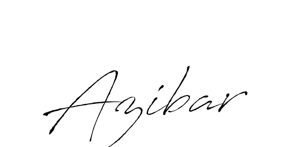 Make a beautiful signature design for name Azibar. With this signature (Antro_Vectra) style, you can create a handwritten signature for free. Azibar signature style 6 images and pictures png