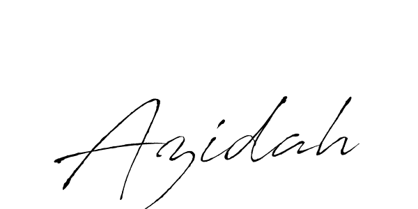Also we have Azidah name is the best signature style. Create professional handwritten signature collection using Antro_Vectra autograph style. Azidah signature style 6 images and pictures png