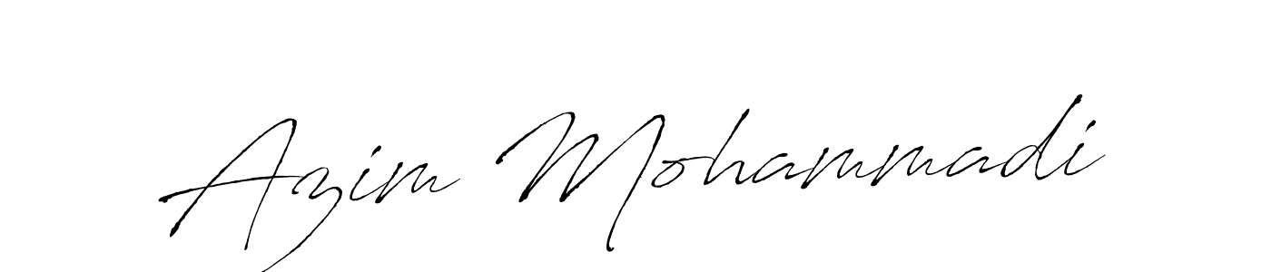 Similarly Antro_Vectra is the best handwritten signature design. Signature creator online .You can use it as an online autograph creator for name Azim Mohammadi. Azim Mohammadi signature style 6 images and pictures png