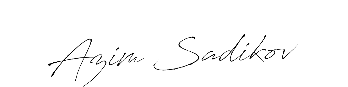 It looks lik you need a new signature style for name Azim Sadikov. Design unique handwritten (Antro_Vectra) signature with our free signature maker in just a few clicks. Azim Sadikov signature style 6 images and pictures png