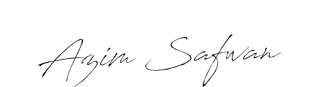 if you are searching for the best signature style for your name Azim Safwan. so please give up your signature search. here we have designed multiple signature styles  using Antro_Vectra. Azim Safwan signature style 6 images and pictures png