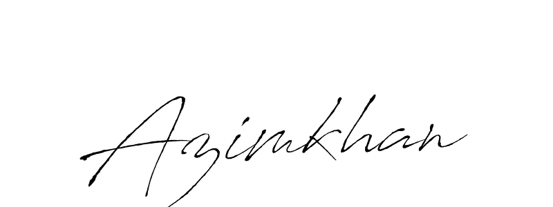 Azimkhan stylish signature style. Best Handwritten Sign (Antro_Vectra) for my name. Handwritten Signature Collection Ideas for my name Azimkhan. Azimkhan signature style 6 images and pictures png