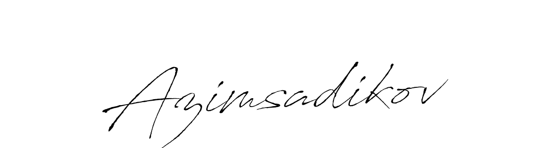 if you are searching for the best signature style for your name Azimsadikov. so please give up your signature search. here we have designed multiple signature styles  using Antro_Vectra. Azimsadikov signature style 6 images and pictures png