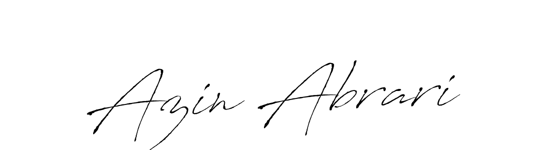 You should practise on your own different ways (Antro_Vectra) to write your name (Azin Abrari) in signature. don't let someone else do it for you. Azin Abrari signature style 6 images and pictures png