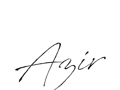 Use a signature maker to create a handwritten signature online. With this signature software, you can design (Antro_Vectra) your own signature for name Azir. Azir signature style 6 images and pictures png