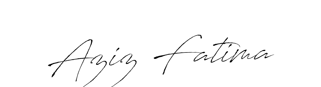 The best way (Antro_Vectra) to make a short signature is to pick only two or three words in your name. The name Aziz Fatima include a total of six letters. For converting this name. Aziz Fatima signature style 6 images and pictures png
