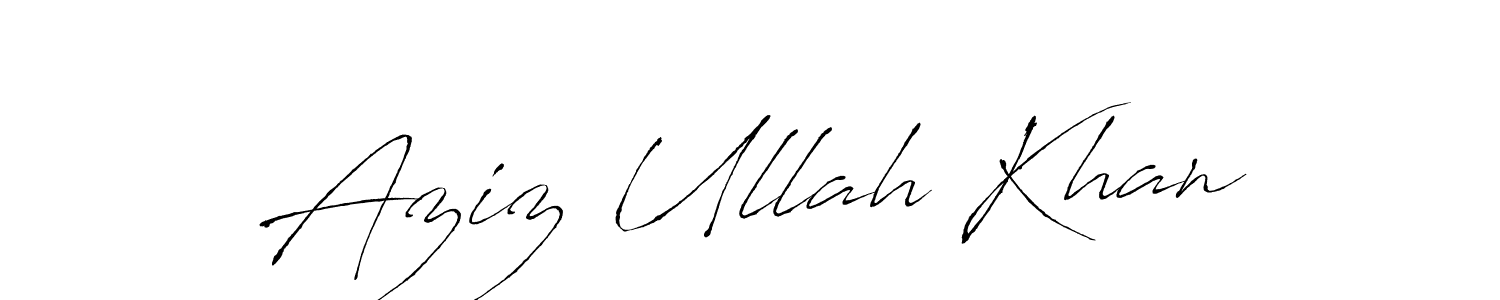 Here are the top 10 professional signature styles for the name Aziz Ullah Khan. These are the best autograph styles you can use for your name. Aziz Ullah Khan signature style 6 images and pictures png